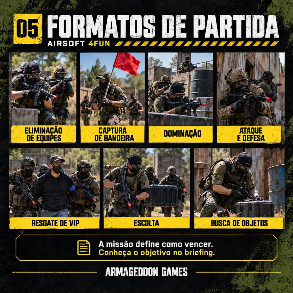 Formatos de partida