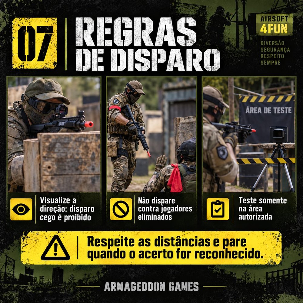 Regras de disparo