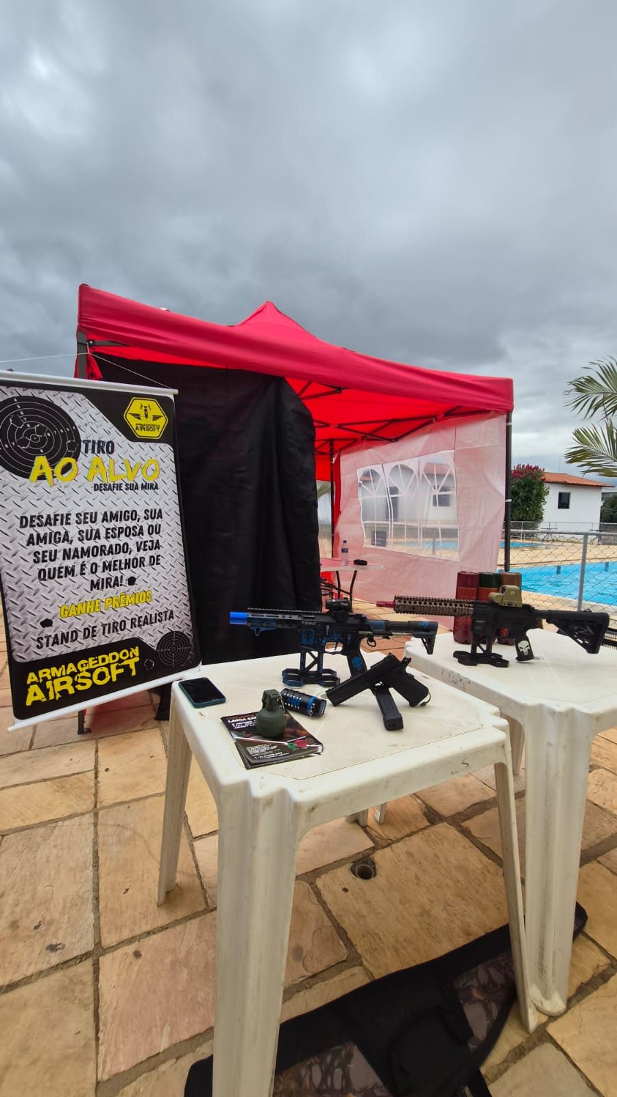 Stand Tiro ao Alvo Armageddon Airsoft