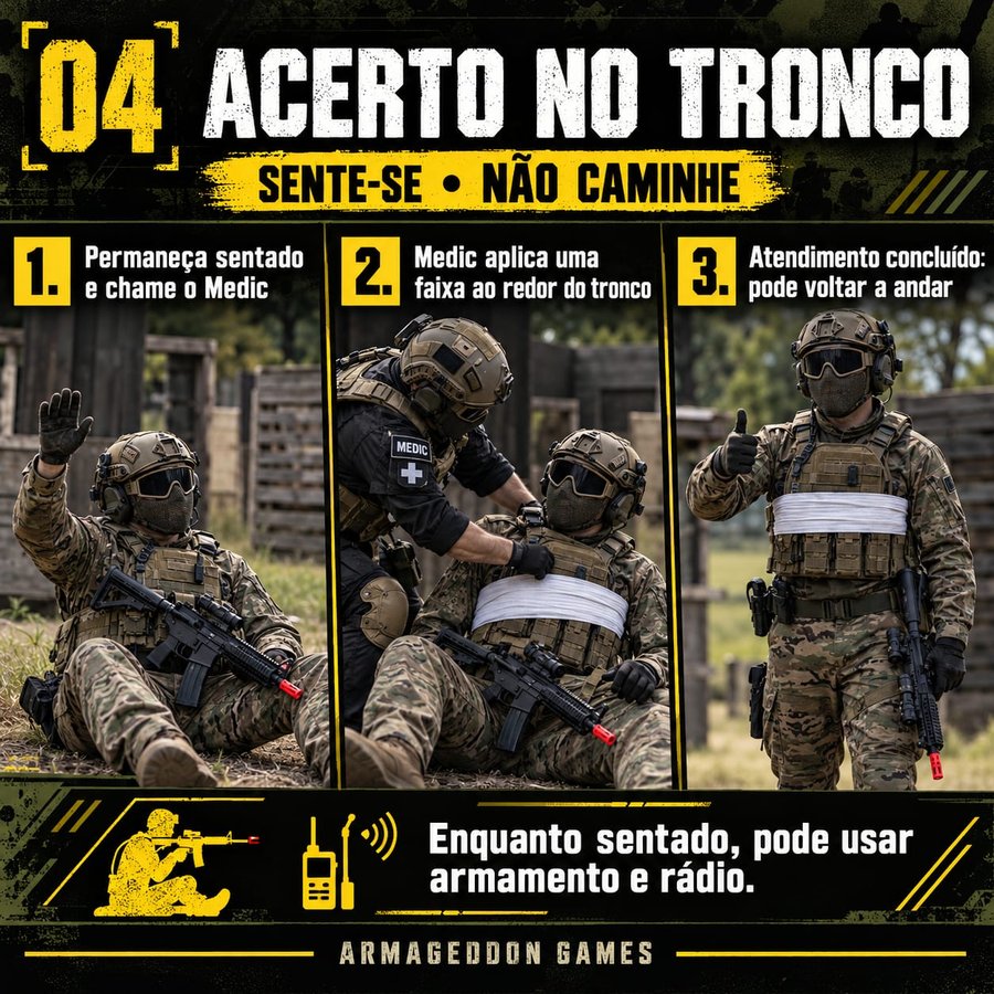 Acerto no tronco: sente-se e não caminhe