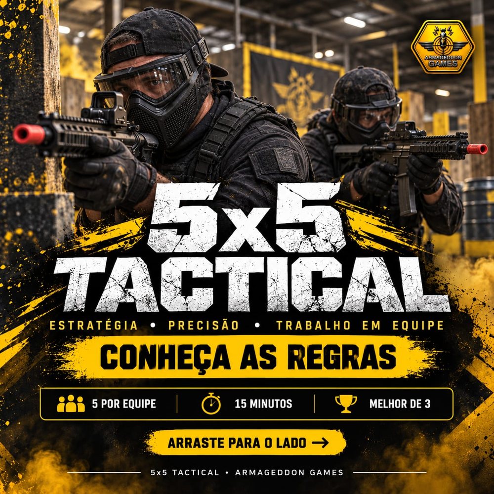 5x5 Tactical: conheça as regras